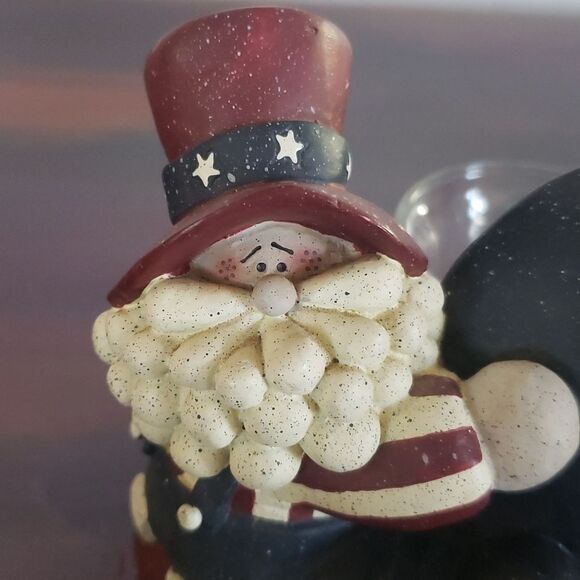 Patriotic Uncle Sam Votive Tealight Tea Light Candle Holder - Picture 6 of 10